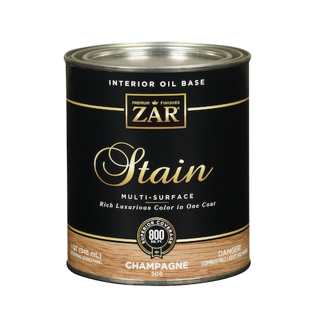 Zar ZAR Semi-Transparent Champagne Oil-Based Polyurethane Wood Stain 1 qt 50812